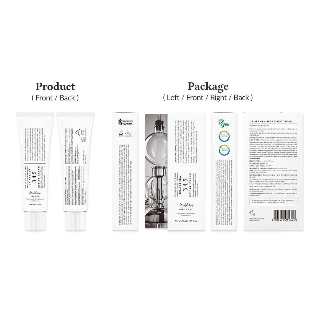 Dr.Althea 345 Relief Cream, 50ml (Pack of 1) 🍁 All In One Marketplace Canada