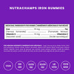 Iron Gummies with Vitamin C | 10mg Iron Per Gummy | Iron Supplements for Women & Men | Vegan Gummies | Blood Cell Formation Support | Energy, Focus, Immune Support | Vegan & Non-GMO (1) 🍁 All In One Marketplace Canada