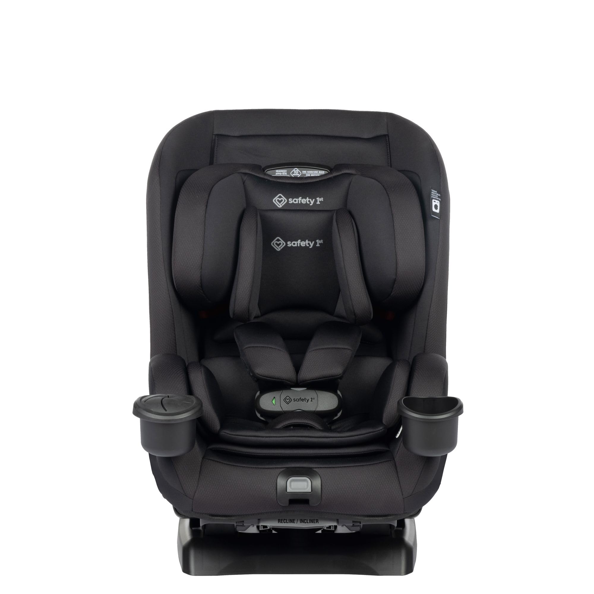 Safety 1st EverSlim 4-in-1 Convertible All-in-One Car Seat, infant to toddler, rear and forward facing, booster mode, backless booster, Fits 3 across, Washable seat, Birth to 10 years, Hexagon Horizon 🍁 All In One Marketplace Canada