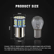 Antline 1156 1141 1003 7506 BA15S LED Bulbs Xenon White 20-Packs, Super Bright 3014 50-SMD LED Replacement for 12 Volt RV Camper Trailer Boat Trunk Interior Light Bulbs 🍁 All In One Marketplace Canada
