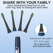 Replacement Brush Heads for Philips Sonicare Electric Toothbrush, Fit Plaque Control, Gum Health, FlexCare, HealthyWhite, Essence+ and EasyClean, 12 Pack (Black) 🍁 All In One Marketplace Canada