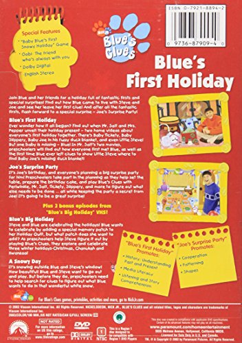 Blue's Clues : Blue's First Holiday - DVD