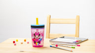 Zak Designs Disney Minnie Kelso 15oz Leak-Proof Toddler Straw Cups, 2-Pack 🍁 All In One Marketplace Canada