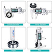 Kynup Digital Caliper, Calipers 6 Inch Measuring Tool with Stainless Steel, IP54 Splash Proof Protection Design, Easy Switch from Inch Metric Fraction, Large LCD Screen (150mm) 🍁 All In One Marketplace Canada