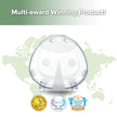 haakaa Ladybug Milk Collector Breast Shells Nursing Cup Silicone Breast Milk Collector Milk Savers for Breastfeeding Nipple Shells Protect Sore Nipples Extra-Soft and Reusable, 2.5oz/75ml, 1 PC 🍁 All In One Marketplace Canada