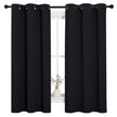 NICETOWN Blackout Curtains 2 Panels for Bedroom- Halloween Thermal Insulated Grommet Blackout Curtains 63 Inches Long for Living Room/Kitchen Rideaux occultants (2 Panels,W42 x L63 -Inch,Black) 🍁 All In One Marketplace Canada