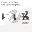 UPPAbaby Lower Adapter for Vista, Vista V2, Vista V3 Strollers/Compatible with RumbleSeat V2+, Bassinet, Aria, Mesa V2, and Mesa Max Infant Car Seats/Quick + Secure Attachment / 1 Set 🍁 All In One Marketplace Canada