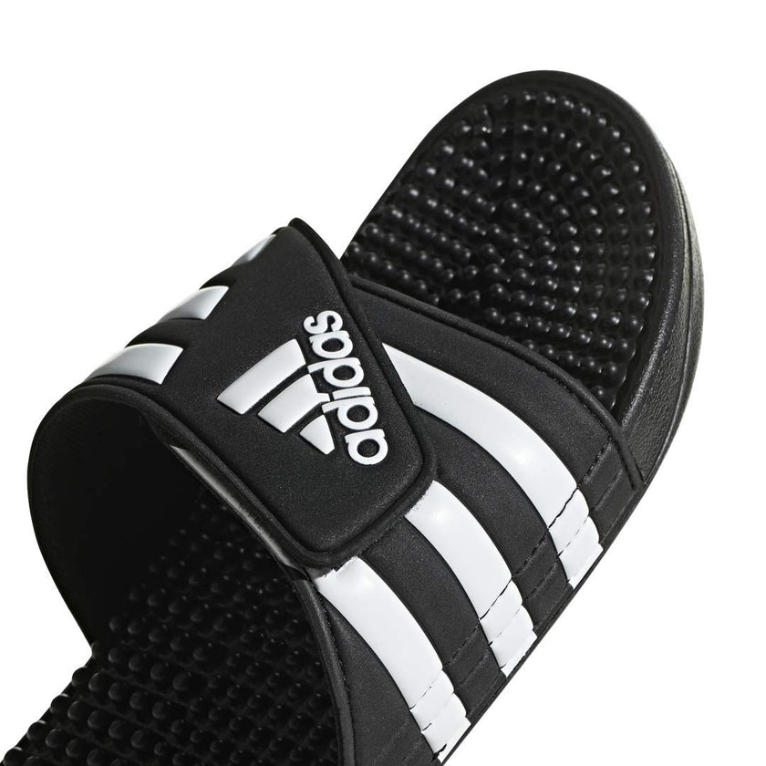 adidas Unisex-Adult Adissage, Core Black/White/Core Black, 11 🍁 All In One Marketplace Canada