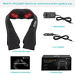 AERLANG Shiatsu Neck and Shoulder Massager, Back Massager with Heat Deeper Tissue Kneading Massage for Shoulder, Neck and Back Massage Electric Massagers-mothers Day Gift Ideas (NOT Cordless) 🍁 All In One Marketplace Canada