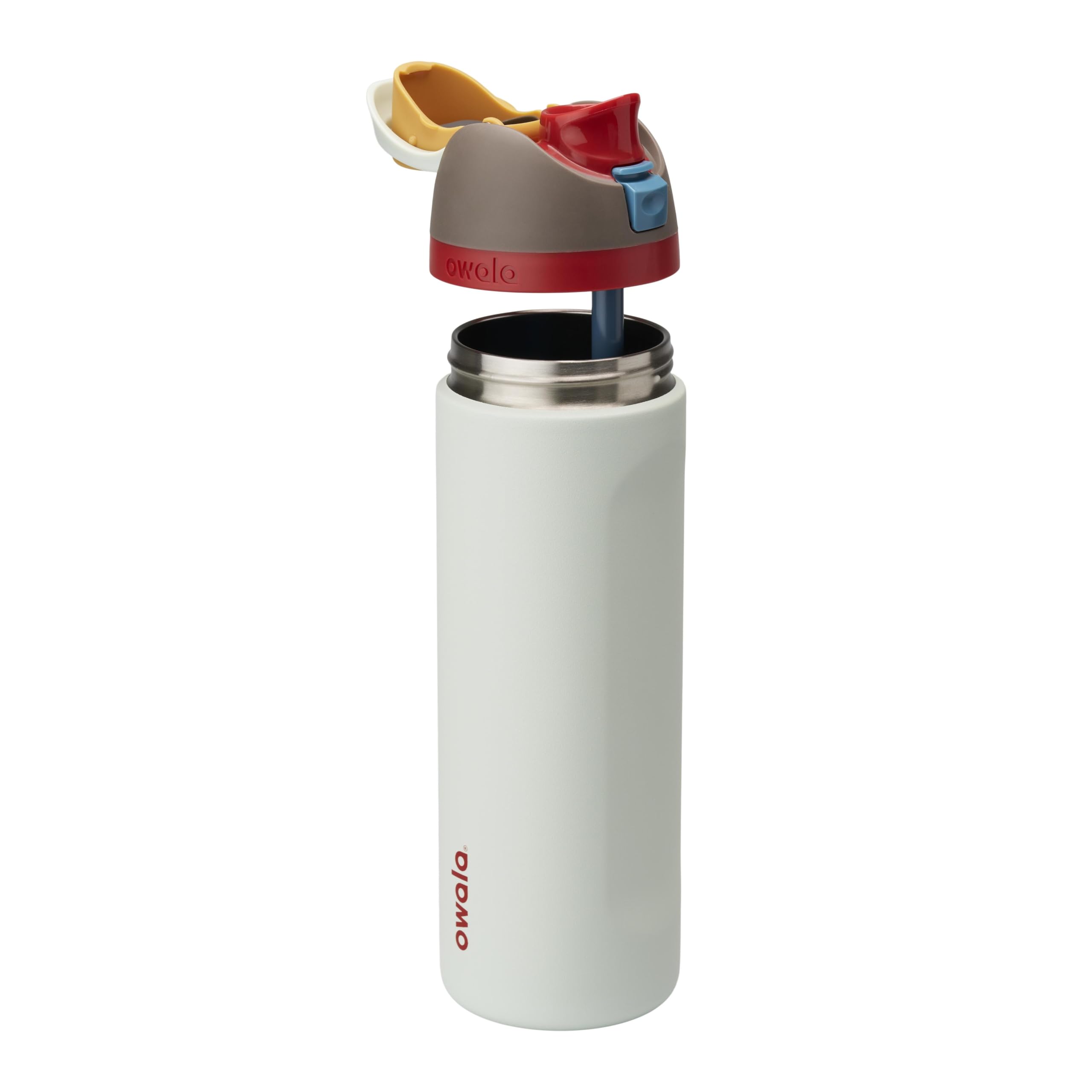 Owala FreeSip Insulated Stainless Steel Water Bottle with Straw for Sports and Travel, BPA-Free, 24-oz, Boneyard 🍁 All In One Marketplace Canada
