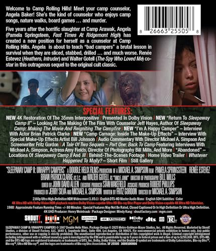 Sleepaway Camp II: Unhappy Campers [Collector's Edition] - 4K