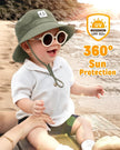 FURTALK Baby Sun Hat Smile Face Toddler Boys Girls Bucket Hat for Kids 0-5 Years 🍁 All In One Marketplace Canada