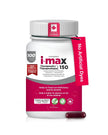 Pharmaris i-max Polysaccharide Iron Complex, 150 mg Elemental Iron Supplement for Treatment and Prevention of Iron Deficiency Anemia, 250 mg Vitamin C, 1000 mcg Vitamin B12, No Artificial Dyes, Vegan, 100 Capsules 🍁 All In One Marketplace Canada