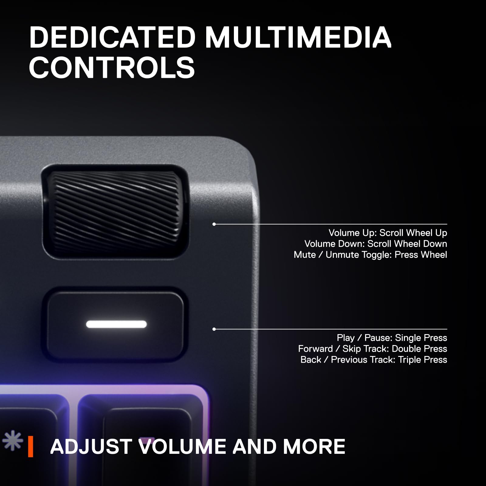 SteelSeries Apex 3 RGB Gaming Keyboard – 10-Zone RGB Illumination – IP32 Water Resistant – Premium Magnetic Wrist Rest (Whisper Quiet Gaming Switch) 🍁 All In One Marketplace Canada