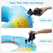 Electric Air Pump for Inflatables,Portable Quick-Fill Air Pump with 3 Nozzles,110-120V, Inflator & Deflator Pumps for Outdoor Camping, Air Mattress Beds,Boats,Inflatable Cushion,Couch,Pool Floats 🍁 All In One Marketplace Canada