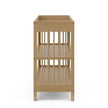 Graco Teddi Changing Table with Water-Resistant Changing Pad (Driftwood) - GREENGUARD Gold Certified, 2 Open Shelves, Includes Bonus Water-Resistant Changing Pad with Safety Strap 🍁 All In One Marketplace Canada