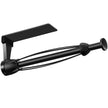 VEHHE Paper Towel Holder Under Cabinet with Ratchet System, Single Hand Operable Paper Towel Holder Wall Mount with Damping Effect, Self-Adhesive Papers Towels Holders or Drilled for Kitchen (Black) 🍁 All In One Marketplace Canada