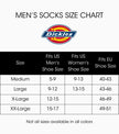 Dickies Men's Multi-Pack Dri-tech Moisture Control Boot-Length Socks, Black (6 Pairs), Shoe Size: 6-12 🍁 All In One Marketplace Canada