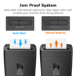 Bonsaii 12-Sheet Cross Cut Paper Shredder, 5.5 Gal Home Office Heavy Duty Shredder for Paper, Credit Card, Mail, Staples, with Transparent Window, High Security Level P-4 (C275-A) 🍁 All In One Marketplace Canada