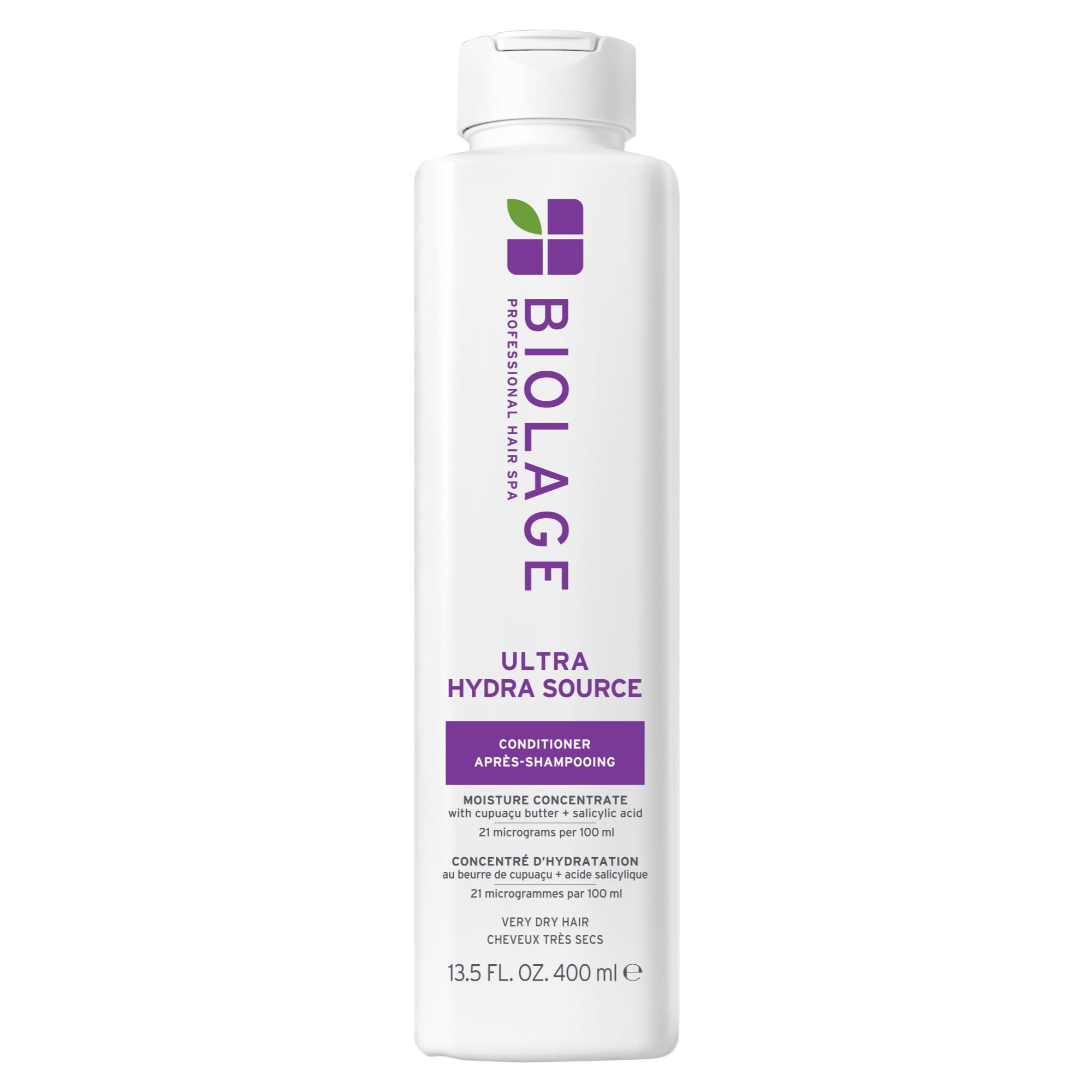 Biolage Conditioner, Ultra HydraSource Conditioning Balm, Hydrating Conditioner for Very Dry Hair, Curly Hair Conditioner, Moisturizes and Softens Hair, Sulfate Free, Silicone Free, Paraben Free, Vegan 🍁 All In One Marketplace Canada