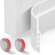 GroTheory 2 Pack Door Draft Stopper, Under Door Draft Blocker, Soundproof Weather Stripping Door Seal, 2