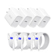 i Phone17/16/15 Fast Charger，20W USB C Charging Block with 6FT USB-C Charging Cable for i Phone17/17 Plus/17 Pro Max/16/16 Plus/16 Pro/16 Pro Max/15/15 Pro Max【4 Pack】 🍁 All In One Marketplace Canada