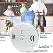 Combination Smoke and Carbon Monoxide Detector Alarm, Beeps Warning Smoke Co Alarm Clock for Travel Home Bedroom Living Room Basement Attics Cars, Battery Operated, Comply with UL 217/UL 2034, 1 Pack 🍁 All In One Marketplace Canada