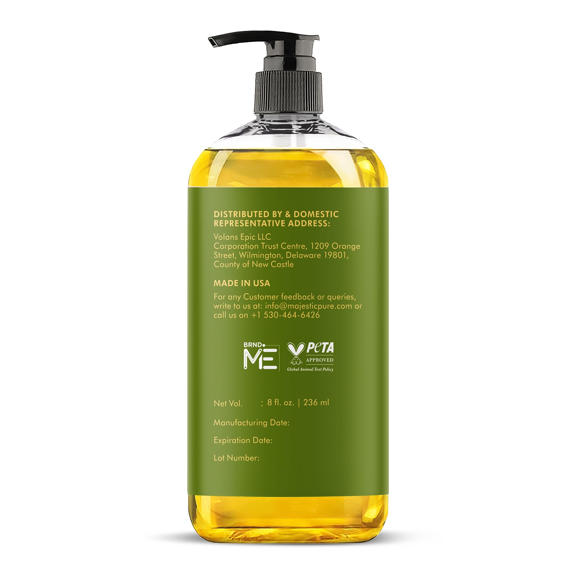 MAJESTIC PURE Arnica Massage Oil for Massage Therapy - with Lavender and Chamomile Essential Oils - Multipurpose Instant Absorption Full Body Massage - 8 fl. oz 🍁 All In One Marketplace Canada