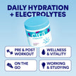 Cira Hydration Electrolytes Powder - Cira x Alicia McCarvell’s Daily Electrolyte Powder, Sugar Free, Himalayan Salt, Magnesium, Potassium for Dehydration Relief & Recovery - Very Grapeful, 45 Servings 🍁 All In One Marketplace Canada