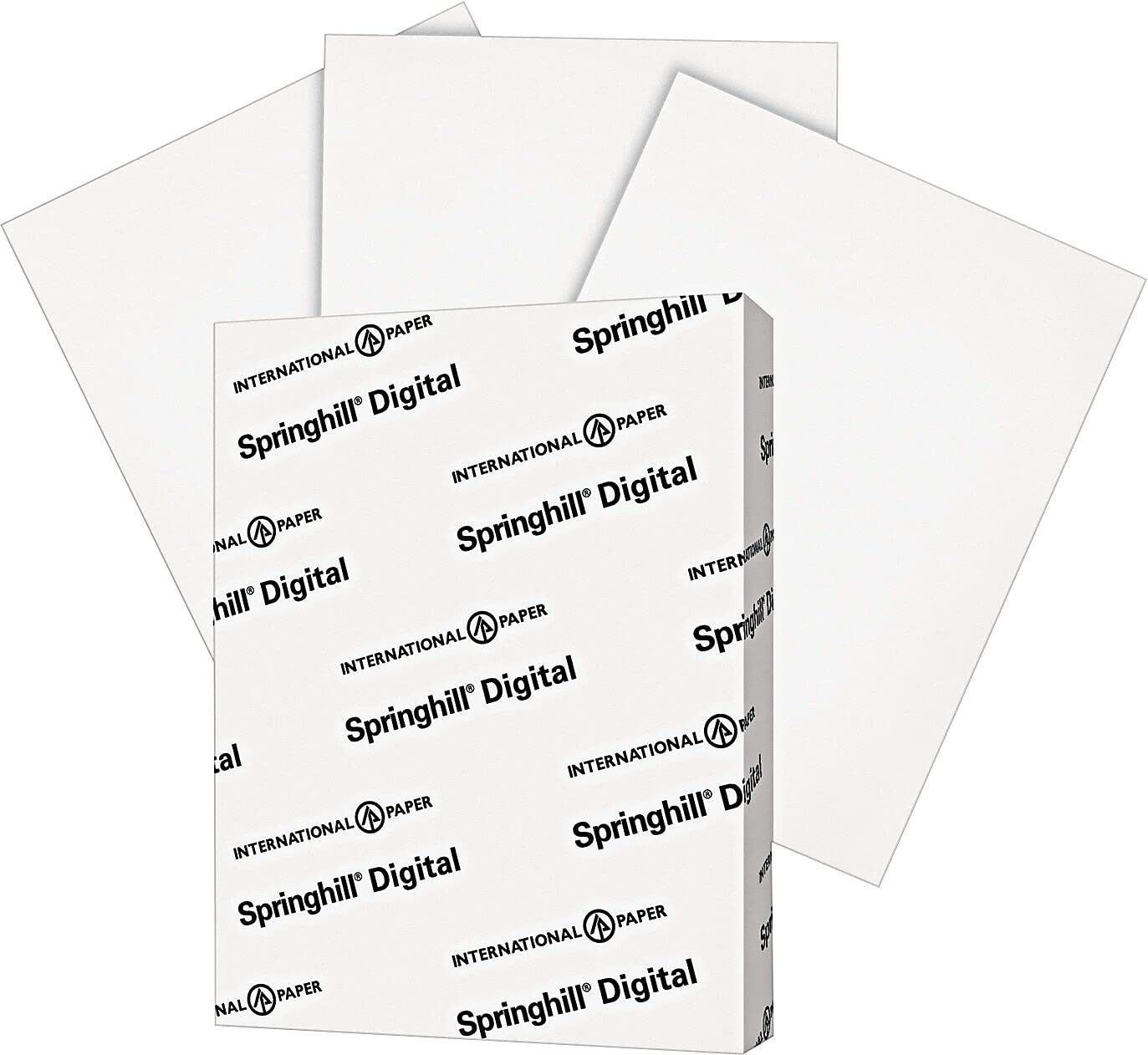 Springhill Cardstock Paper, White Paper, 90lb, 163gsm, 8.5 x 11, 92 Bright, 1 Ream / 250 Sheets - Index Card Stock, Thick Paper (015101R) 🍁 All In One Marketplace Canada