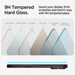 Spigen Tempered Glass Screen Protector [GlasTR EZ FIT] designed for iPhone 16 / iPhone 15 [2 Pack] 🍁 All In One Marketplace Canada