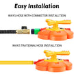 Water Sprinkler for Kids Toddlers Sprinklers with Roating Spray Nozzles Attaches Garden Water Hose Outdoor Play Outside Toys 3-4 Summer Backyard Lawn Game Yard Water Toy for Kids 3-5 4-8 Boy Girl 🍁 All In One Marketplace Canada