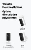 Ring Indoor Cam Plus (Newest Model) — Retinal 2K for crisp, true-to-life video quality, 4x Enhanced Zoom, Low-Light Sight, White 🍁 All In One Marketplace Canada