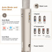 7MAGIC 7 in 1 Hair Styler & Hair Dryer Brush,110,000 RPM High-Speed Negative Ionic Hot Air Styler, 1400W Powerful Blow Dryer Brush & Multi-Style for Straight,Wavy, Curly, and Coily Hair,Champagne Gold 🍁 All In One Marketplace Canada
