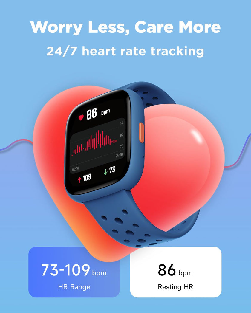 BIGGERFIVE Smart Watch for Kids, 1.8