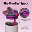 Owala FreeSip Sway Insulated Stainless Steel Water Bottle with Two-Way Spout, Built-In Straw and Bucket Handle, Made for Travel, School, and Sports, 30oz, BPA Free, Leak Proof, Dreamy Field 🍁 All In One Marketplace Canada