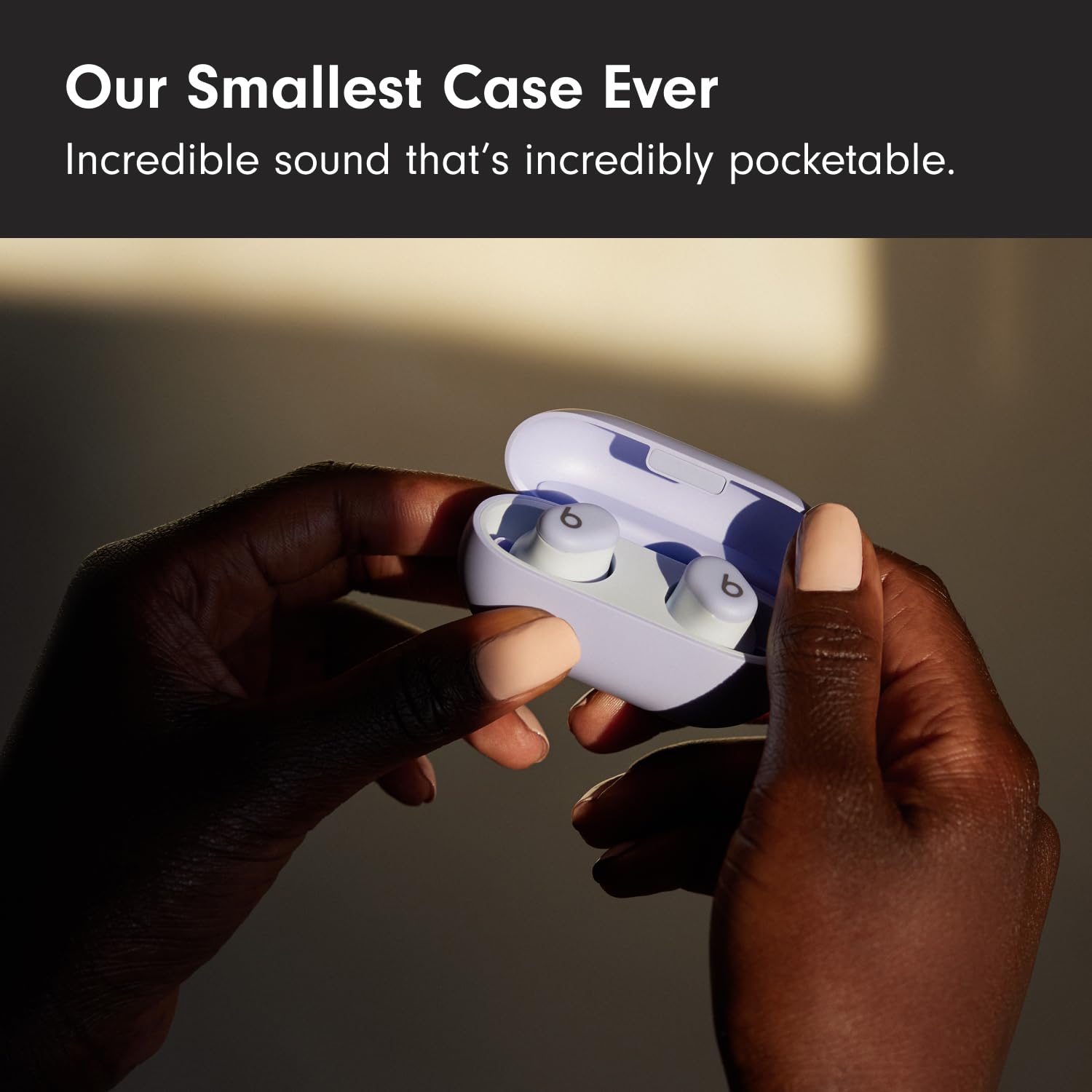 Beats Solo Buds - Wireless Bluetooth Earbuds | 18 Hours of Battery Life | Apple & Android Compatibility | Built-in Microphone - Arctic Purple 🍁 All In One Marketplace Canada