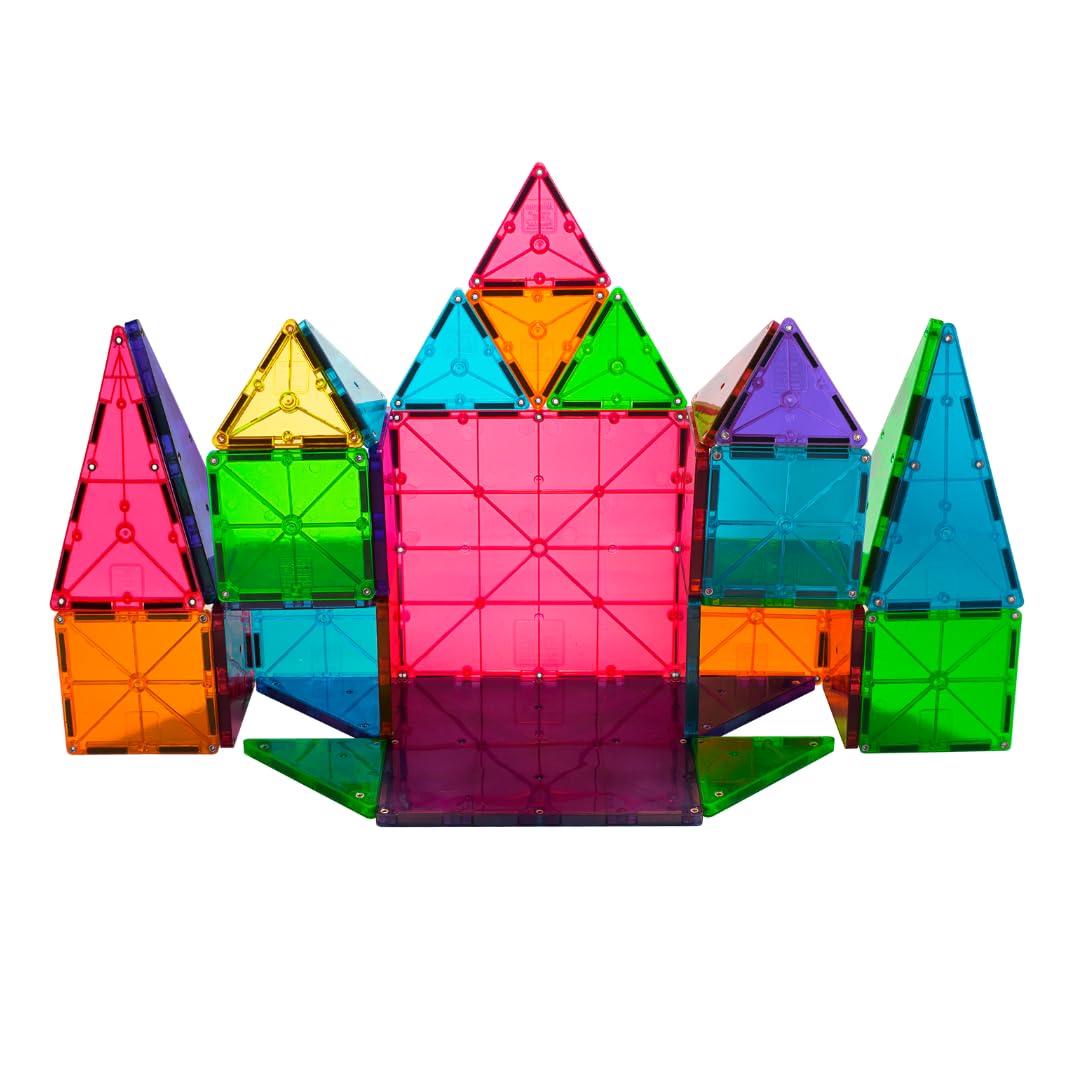 Magna-Tiles 02132 Clear Colors 32 Piece Set by Valtech Since 1997 🍁 All In One Marketplace Canada