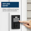 Weiser Matte Black Front Door Lock and Handle Set, SmartCode Keypad Door Lock with San Clemente Handleset & Halifax Interior Door Handle, Keyless Entry Door Lock, Front Door Handles with Deadbolt Lock 🍁 All In One Marketplace Canada