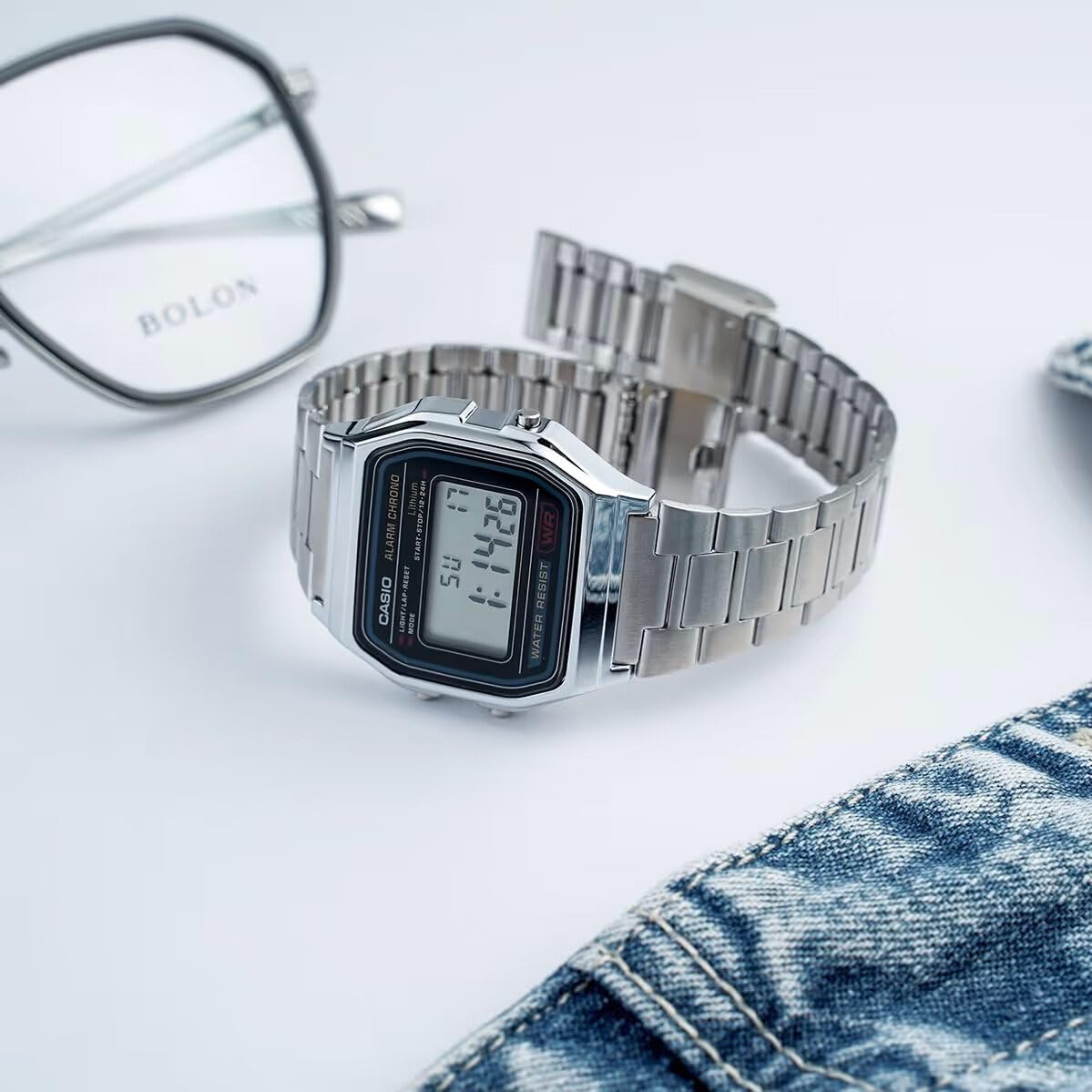 Casio Men's A158W-1 Classic Watch Black 🍁 All In One Marketplace Canada