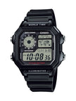 Casio Men's Classic Japanese-Quartz Watch with Resin Strap, Black, 21 (Model: AE1200WH-1A) 🍁 All In One Marketplace Canada