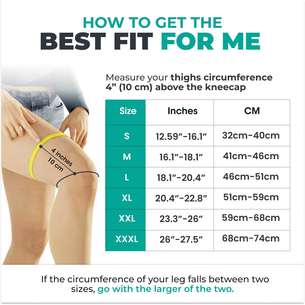 MODVEL 2 Pack Compression Knee Braces for Men & Women – Knee Support Sleeves for Sports, Workouts, Running, Weightlifting, Basketball, Volleyball – Joint Knee Pain Relief 🍁 All In One Marketplace Canada