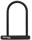 Master Lock Black Bike Lock with Key, Standard Size U-Lock for Bicycles and Other Outdoor Equipment, Anti-Theft Lock for Bikes, 8320D 🍁 All In One Marketplace Canada