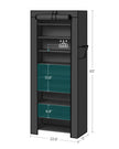 SONGMICS 10-Tier Shoe Rack, Shoe Storage Organizer Cabinet, Black URXJ10H01 🍁 All In One Marketplace Canada