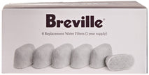 Breville Single Cup Brewer Replacement Charcoal Filters,White, 6 - BWF100 🍁 All In One Marketplace Canada