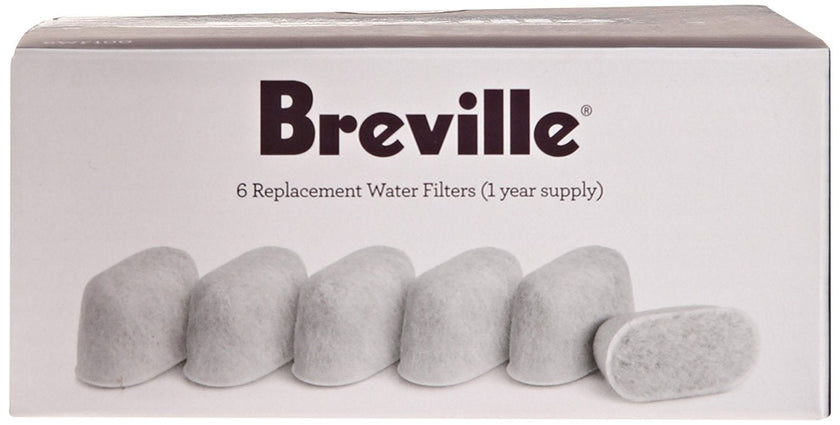 Breville Single Cup Brewer Replacement Charcoal Filters,White, 6 - BWF100 🍁 All In One Marketplace Canada