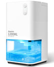 EasyAcc® Dehumidifiers, 40 oz Water Tank, (450sq ft) Quiet Dehumidifiers for RV Bedroom Bathroom Closet Auto Shut off 1200ml Small Dehumidifier with Handle, 7 Lights for Closets Trailer 🍁 All In One Marketplace Canada