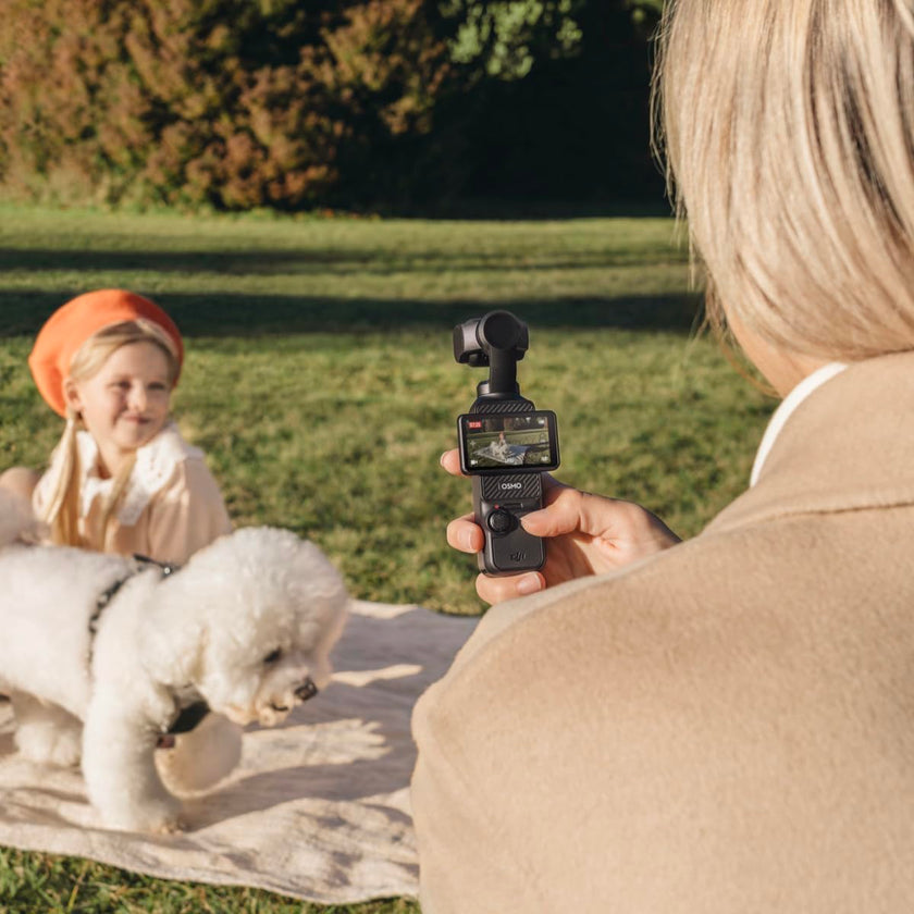 DJI Osmo Pocket 3, Vlogging Cameras with 1'' CMOS & 4K/120fps Vlog Camera, 3-Axis Stabilization, Fast Focusing, Face/Object Tracking, Digital Vlogging Camera for YouTube 🍁 All In One Marketplace Canada