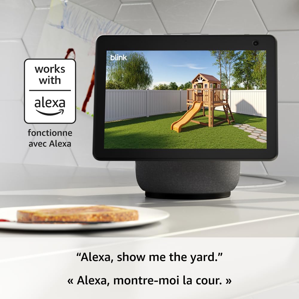 Blink Outdoor 4 – Wireless smart security camera, two-year battery life, 1080p HD day and infrared night live view, two-way talk. Sync Module Core included – 3 camera system 🍁 All In One Marketplace Canada
