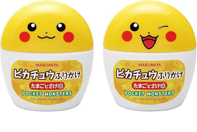 Marumiya Pokémon Pikachu Furikake Egg & Salmon (20G) [Best Before Date: 2026.02.05]